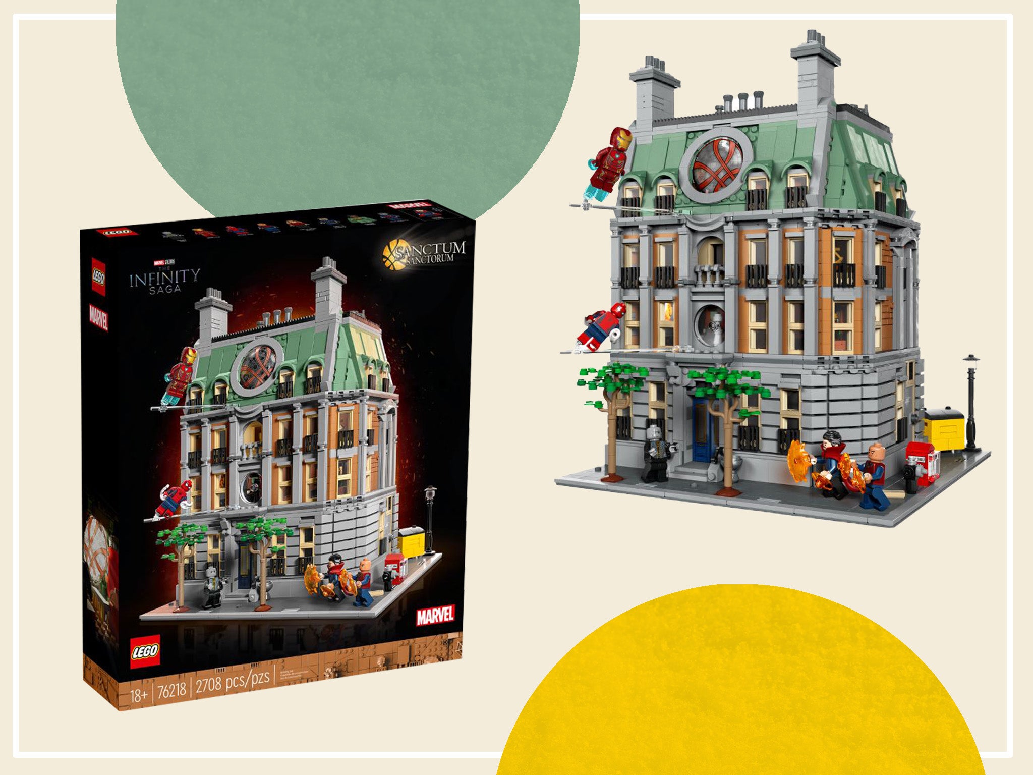 Lego marvel sale dr strange house